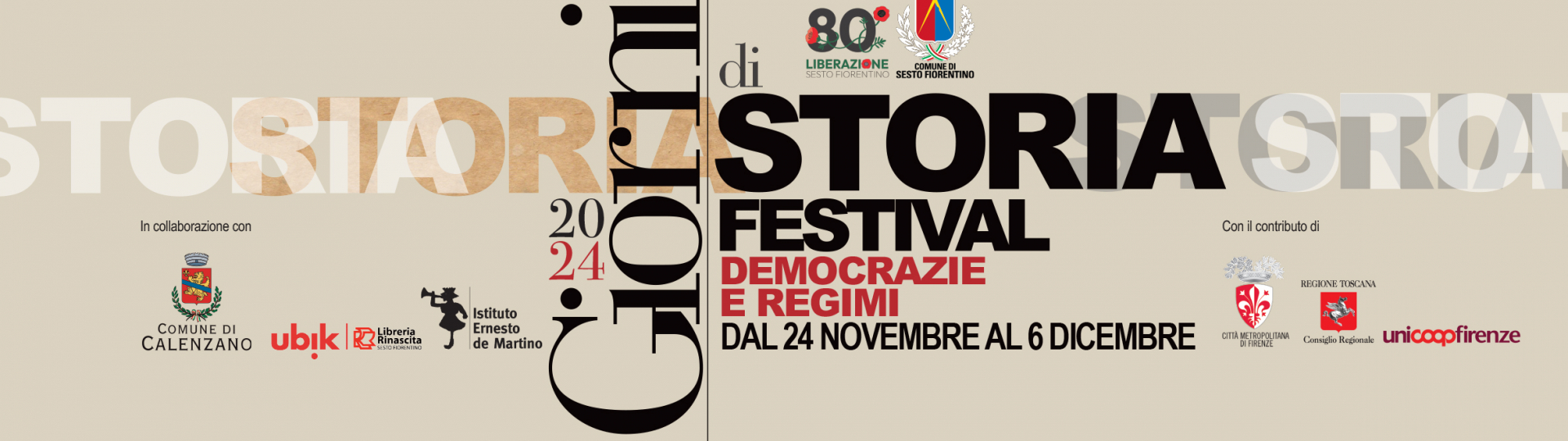 GIORNI DI STORIA FESTIVAL. Democrazie e regimi