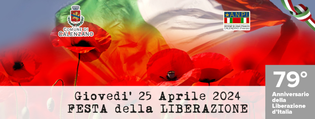 Festa della Liberazione: aggiornato il programma per il 25 aprile 
